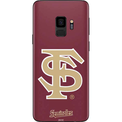 FSU Seminoles Initials Galaxy S9 Skin